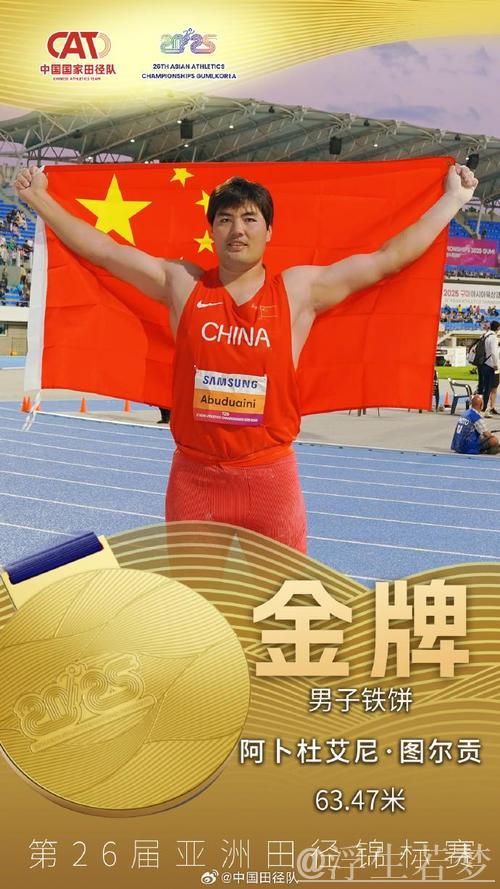 阿卜杜艾尼·图尔贡刷新铁饼全国纪录 阿卜杜艾尼·图尔贡刷新铁饼全国纪录